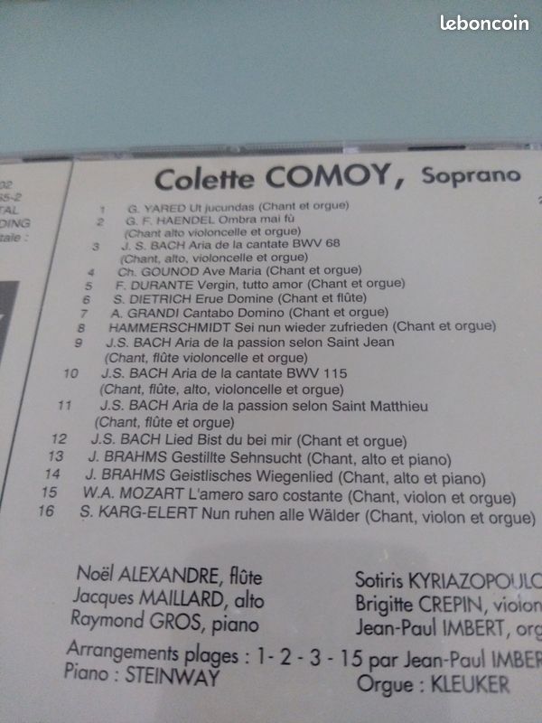 CD Colette Comoy (image 2)