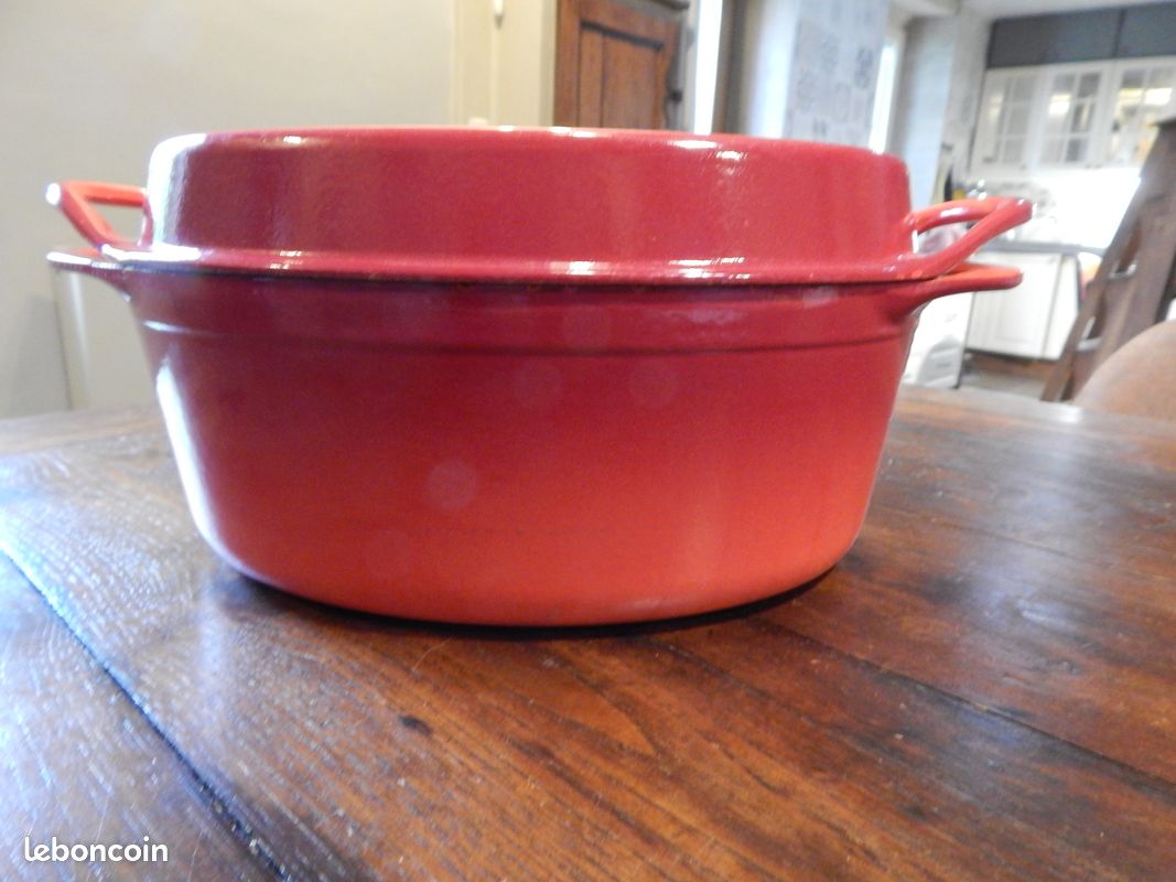 Anticipez les bons ragoûts d'hiver Valeur neuf: 500 - Cocotte "Doufeu" Fonte -Spécial mijotage- 31 cm Le Creuset (image 8)