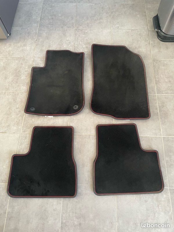 Tapis De Voiture - Sur Mesure Pour 2008 (2012 - 2019) - 3 Pièces - Tapis De Sol Antidérapant Pour Automobile - Auto