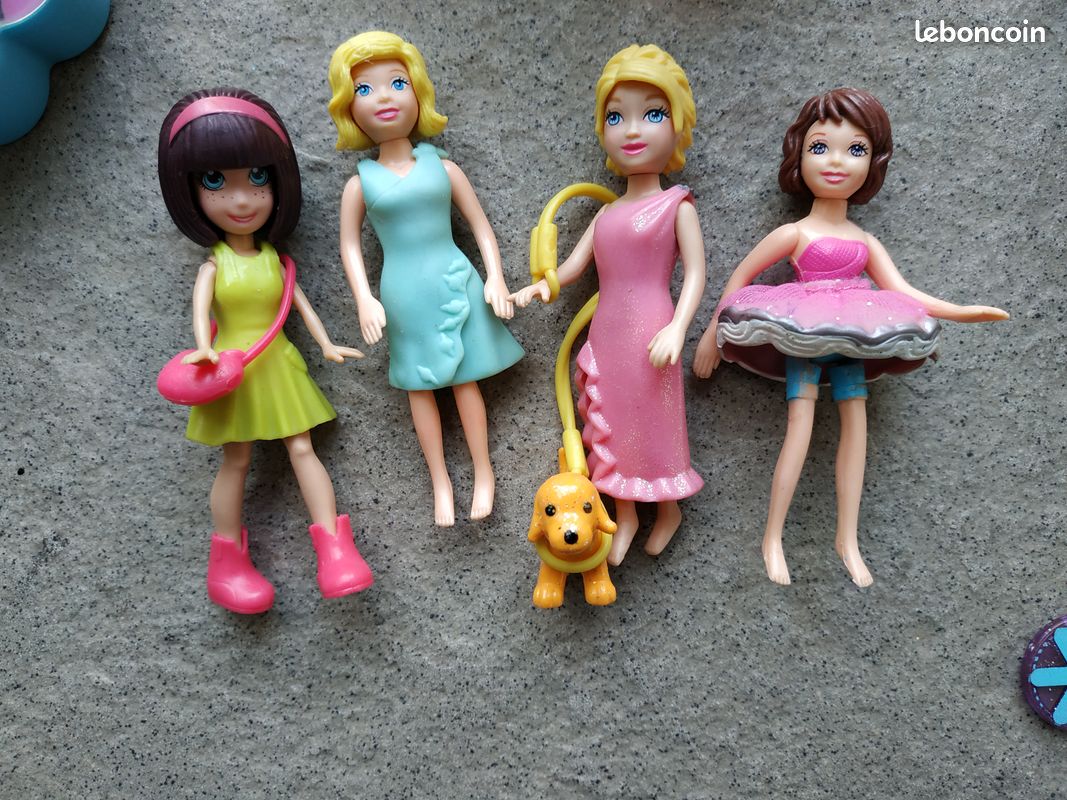 Jouet Grand Hotel De Polly Pocket + 2 Poupées Inclus Boite Neuve Idee Cadeau