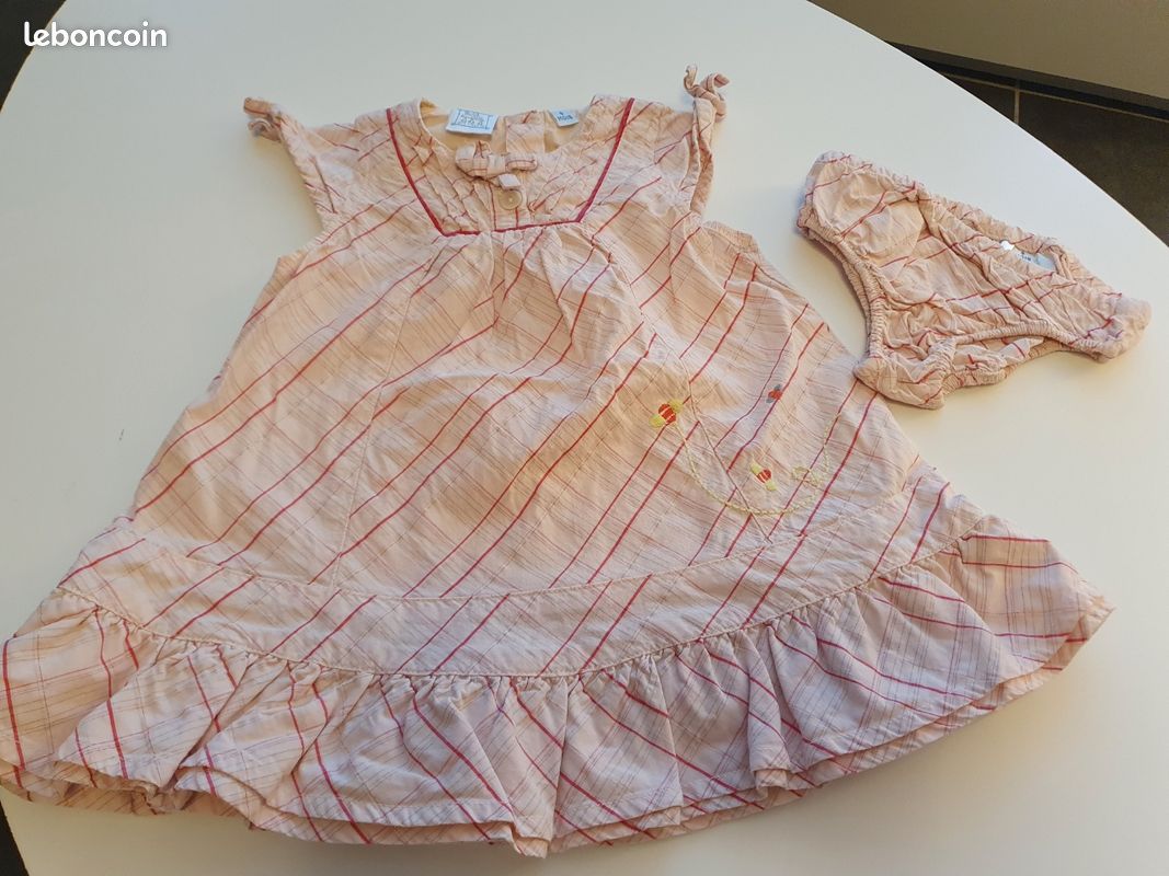 Robe culotte cadet rousselle mois Vêtements bébé