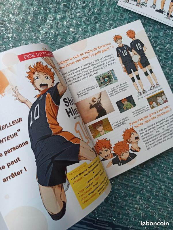 Artbook du manga Haikyuu (image 6)