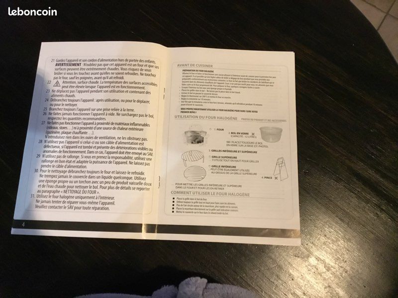 Four Halogène Cyclonique QUIGG (image 8)