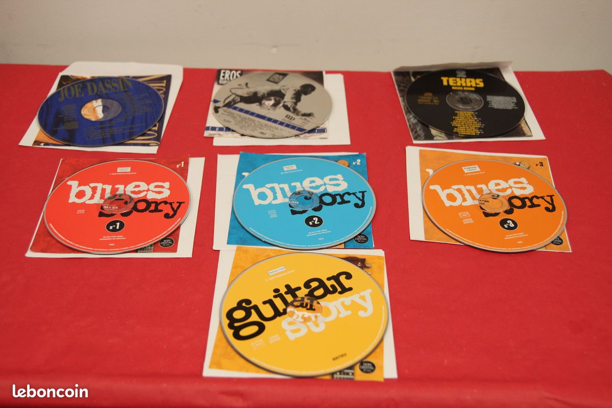 Lot De 7 CD Rock Blues, Clapton, Texas, muddy water, etc (image 3)