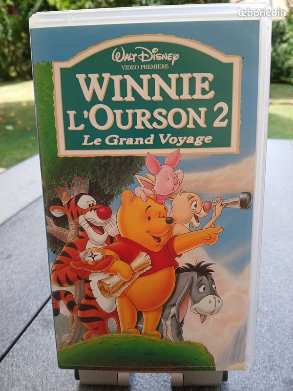 Cassette VHS. Winnie l'ourson 2. Le grand voyage. Disney (image 1)