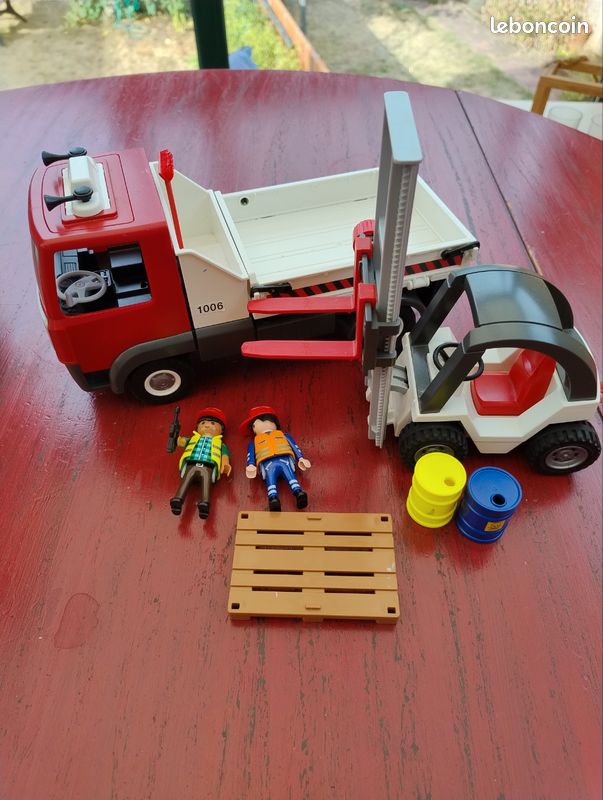 Camion et chariot élévateur Playmobil 70169 (image 2)
