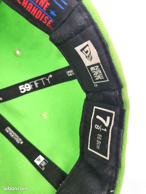 Casquette NY Verte – Visière Style Baseball, Taille Unique, Marque Stazky