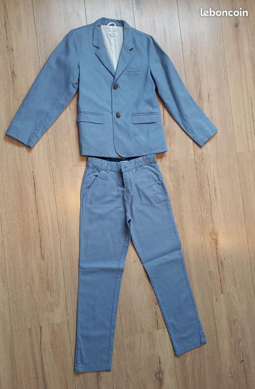 Ensemble cérémonie veste + pantalon 8 ans (image 1)