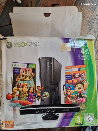 Console rétrogaming Microsoft XBOX 4GO+KINECT+DISNEY KINECT Console rétrogaming Microsoft XBOX 4GO+KINECT+DISNEY KINECT