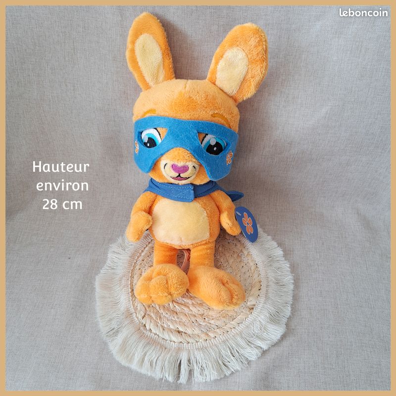 Peluche Lapin orange, Mo, collection Migros - NEUF (image 1)