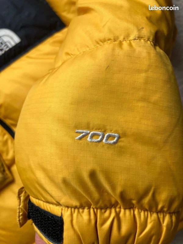Doudoune The North Face 700 1996 Retro Nuptse jaune Taille M homme (image 13)