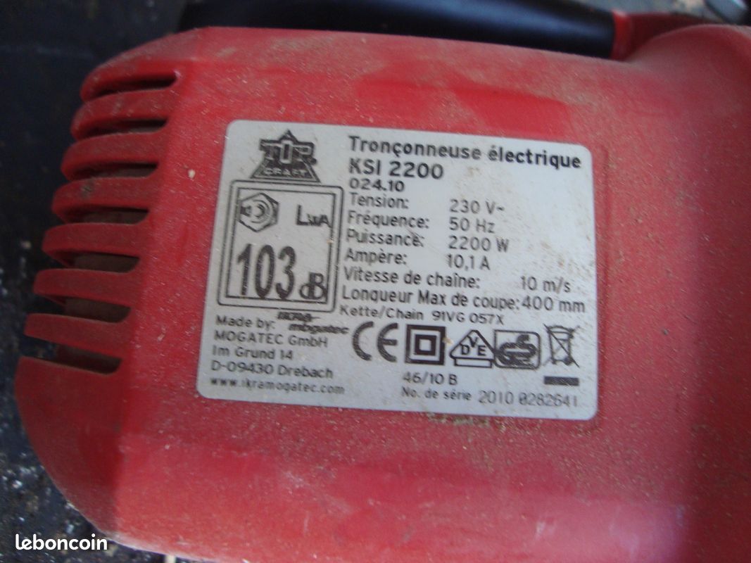 Tronçonneuse électrique pour pièces (image 2)