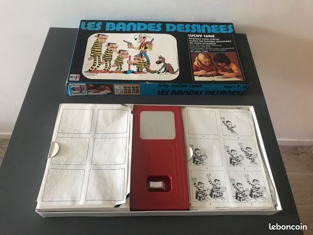 Jeu De Société Ceji - Les Bandes Dessinées N°10 - Lucky Luke (Occasion)