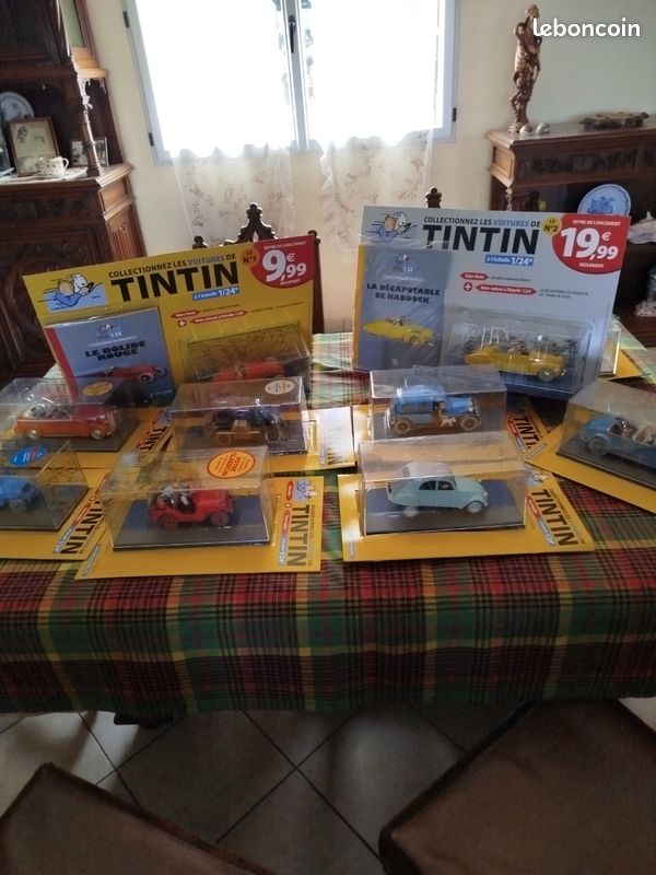 Lot de voitures tintin de 1 à 10 (image 5)
