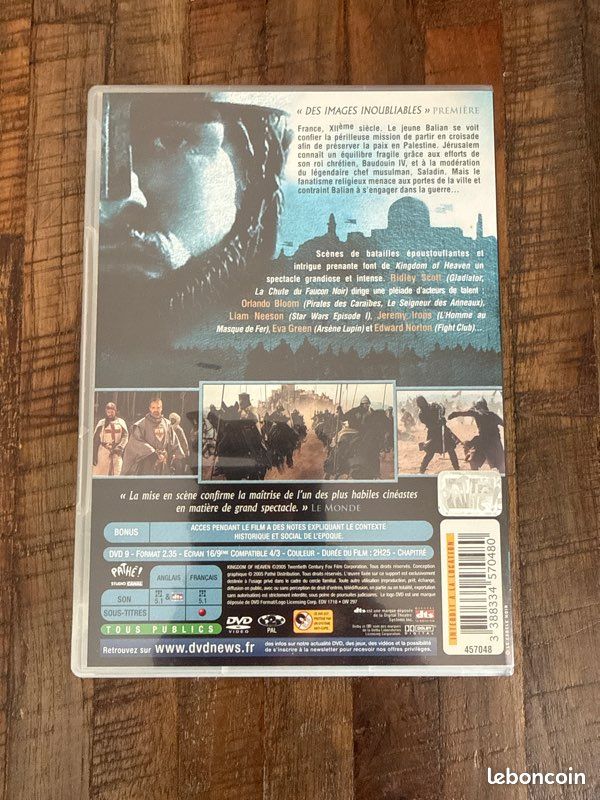 Film dvd KINGDOM OF HEAVEN neuf (image 2)