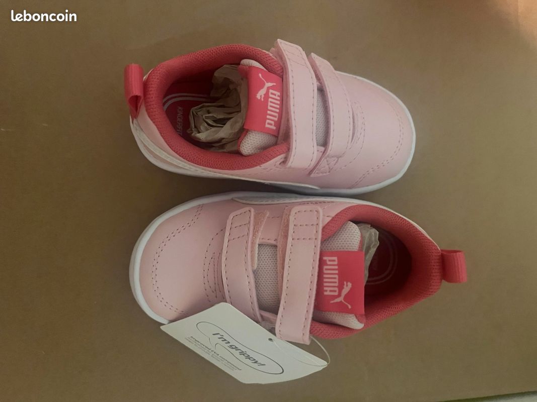 Basket Puma pour enfants- filles Taille disponible 19, 20, 21, 22