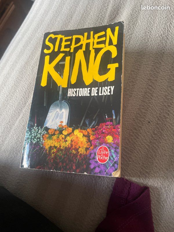 Livre de Stephen King : Histoire de Lisey (image 1)