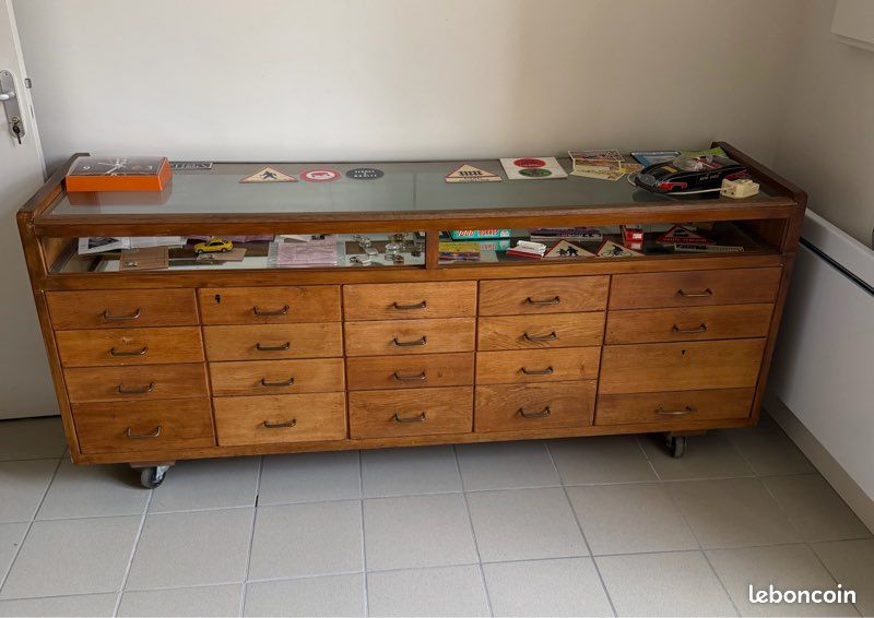 Meuble de métier / Comptoir vintage (image 2)