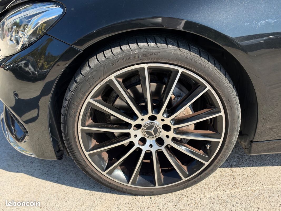 Mercedes CLASSE C BREAK 220 d Sportline 9G-Tronic {TOIT OUVRANT - SIEGE ELECTRIQUE - SON BURMESTER} (image 9)