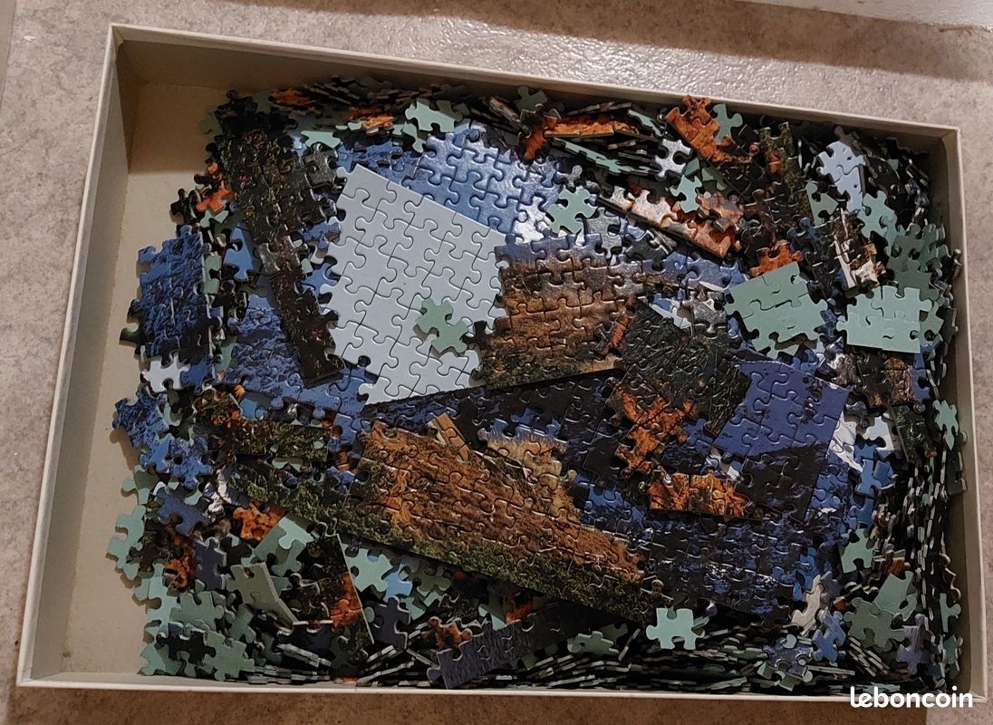 Puzzle Ravensburger lac en montagne 3000 pièces (image 2)
