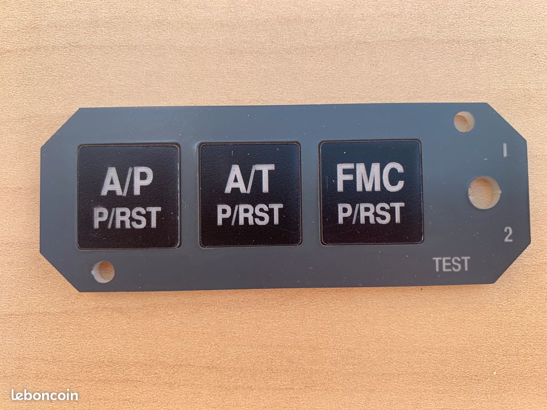 Panel simulateur de vol (image 1)