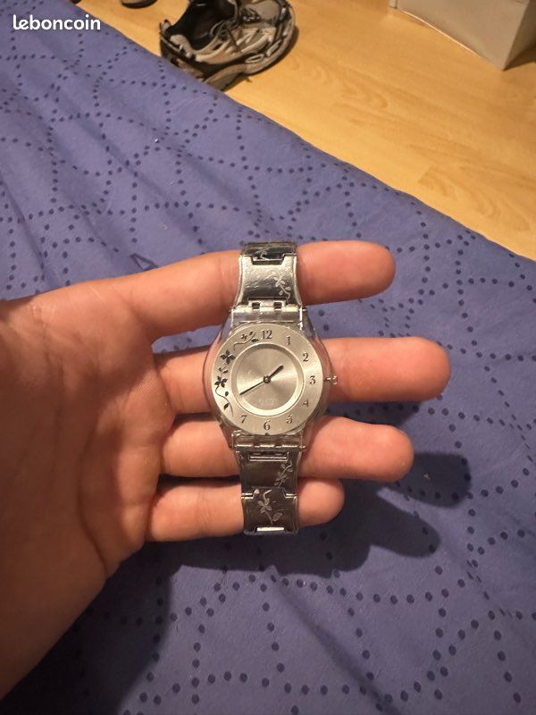 Swatch Sfk300g Wristwatch Reloj Swatch Climber Flowery Montre