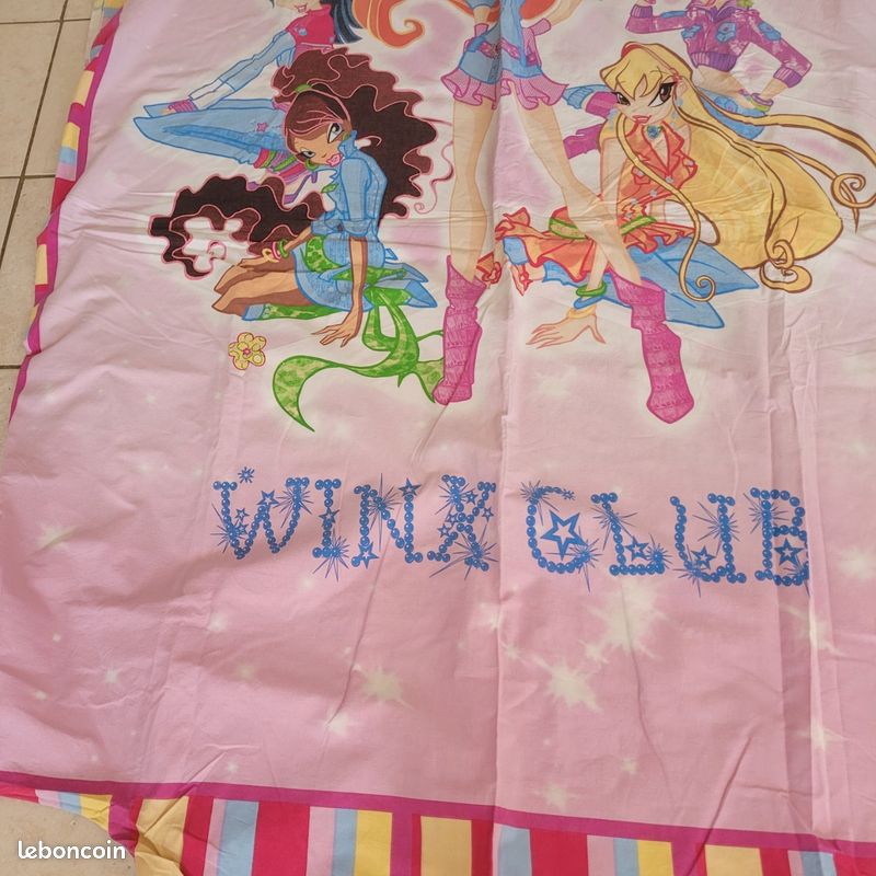 Housse de couette 1 personne winx vintage (image 3)