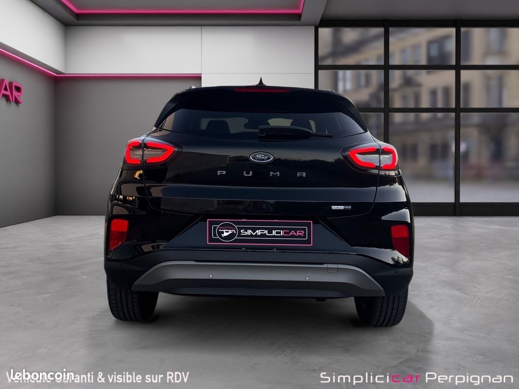 FORD PUMA 155 ch mHEV SS BVM6 Titanium CarPlay Enceinte BO Radar de recul Garantie 12 Mois Europe (image 5)