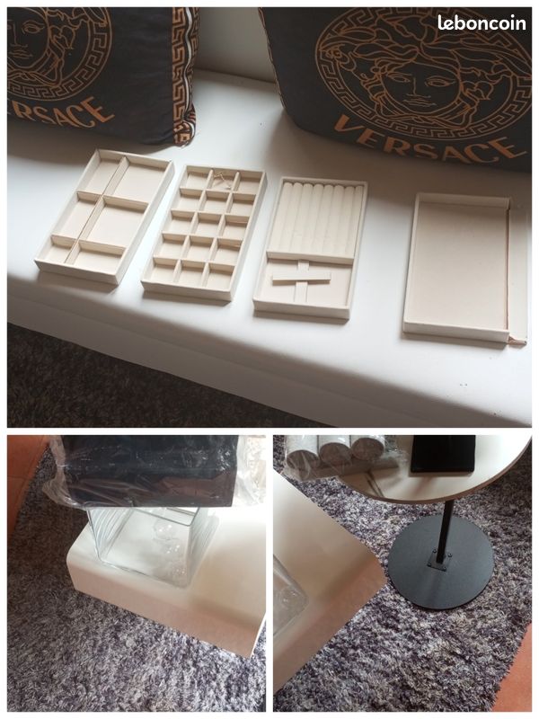 Bijoux fantaisies en gros lot (négociable pour prix) + présentoirs (image 11)