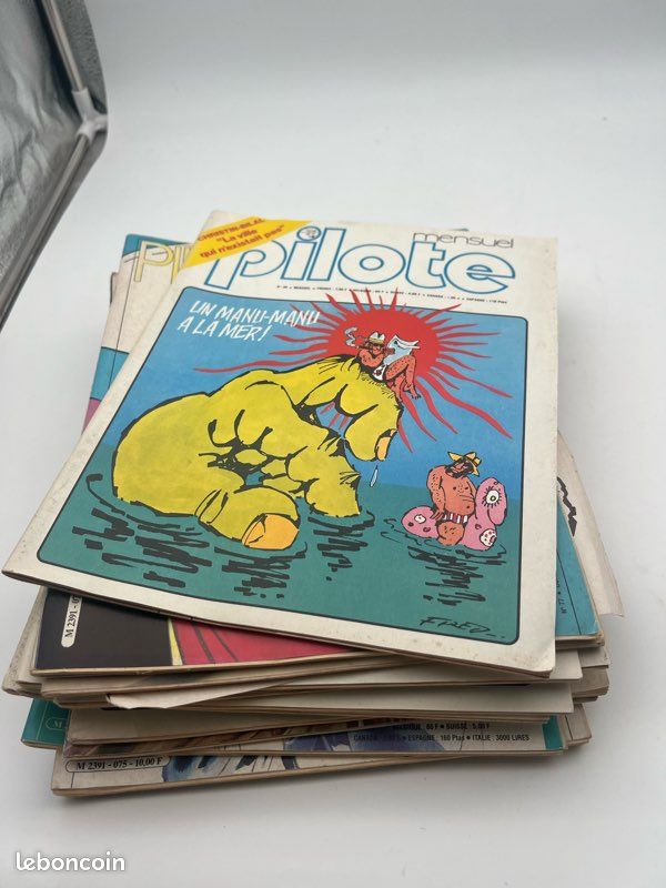 Lot de 13 anciens magazines - Pilote (image 2)