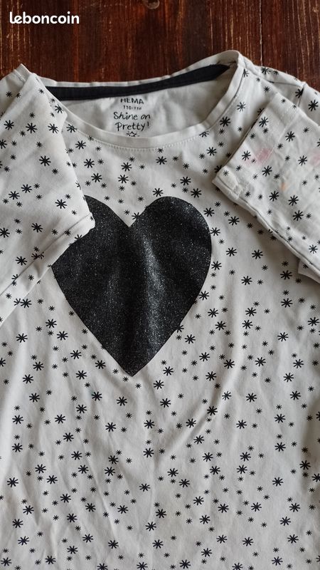 T-shirt fille 5-6 ans (image 2)
