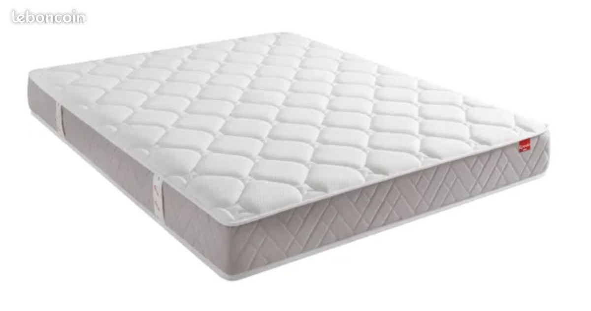 Ensemble complet lit IKEA MALM 160x200 cm avec matelas EPEDA EGERIE - Comme neuf (image 5)