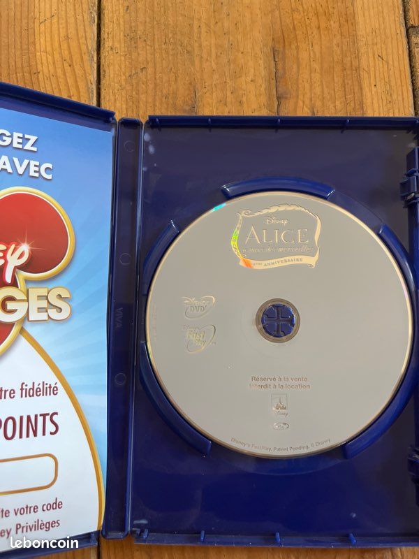 DVD “Alice au Pays des merveilles”, edition 60ème anniversaire (image 3)