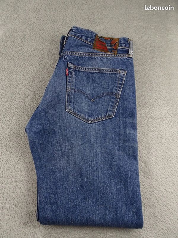 Jean Levi's 501 W32 L32 Vintage Bleu Brut / Straight Fit / Levi Strauss (image 2)