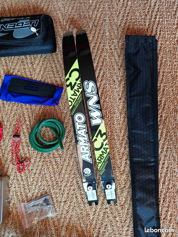 Kit complet d'arc Kinetic barebow, idéal pour la pratique du tir à l'arc en compétition ou loisir (image 7)