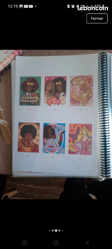 Coloriage Mystère Barbie (image 4)