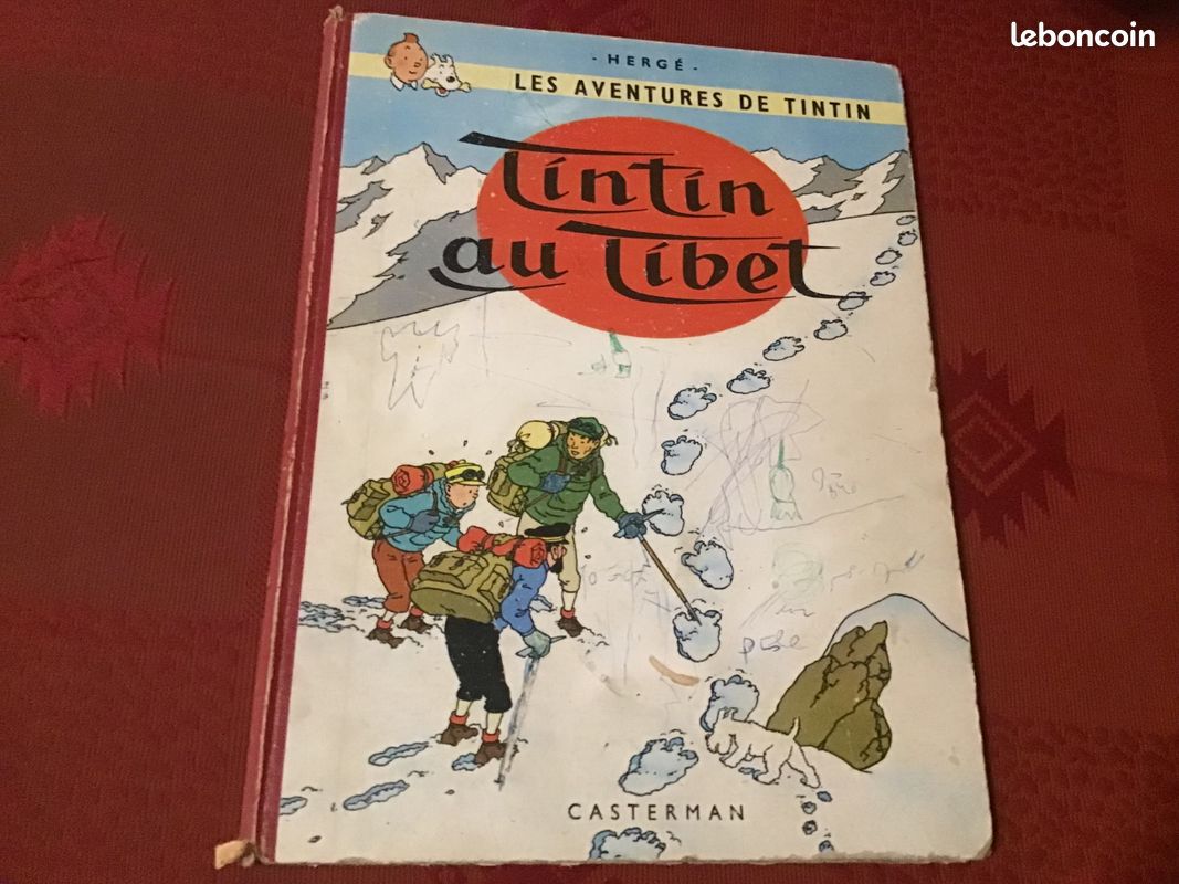 Tintin au Tibet en première édition (image 1)