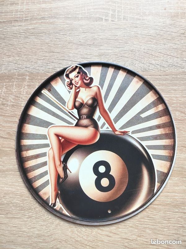 DDTKLSNV Plaque En Métal 3D Décorative Vintage Prête à être