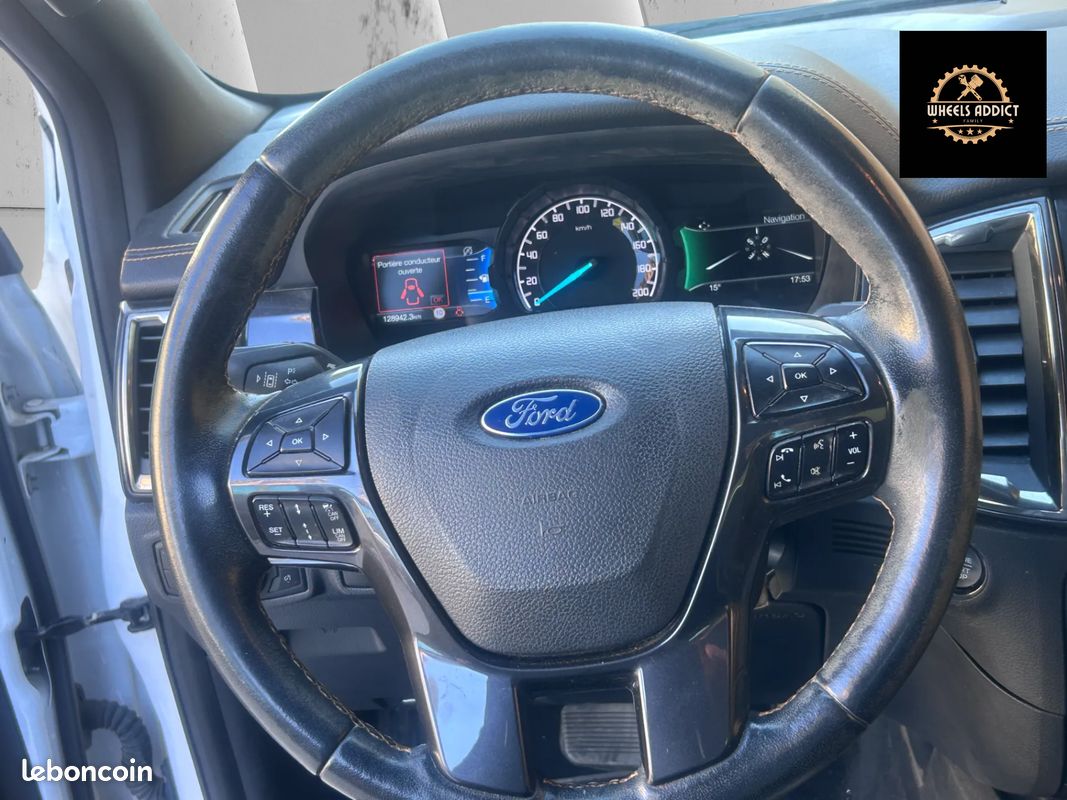Ford ranger wildtrack tdci 213 cv bva 10 utilitaire avec tva recuperable (image 7)