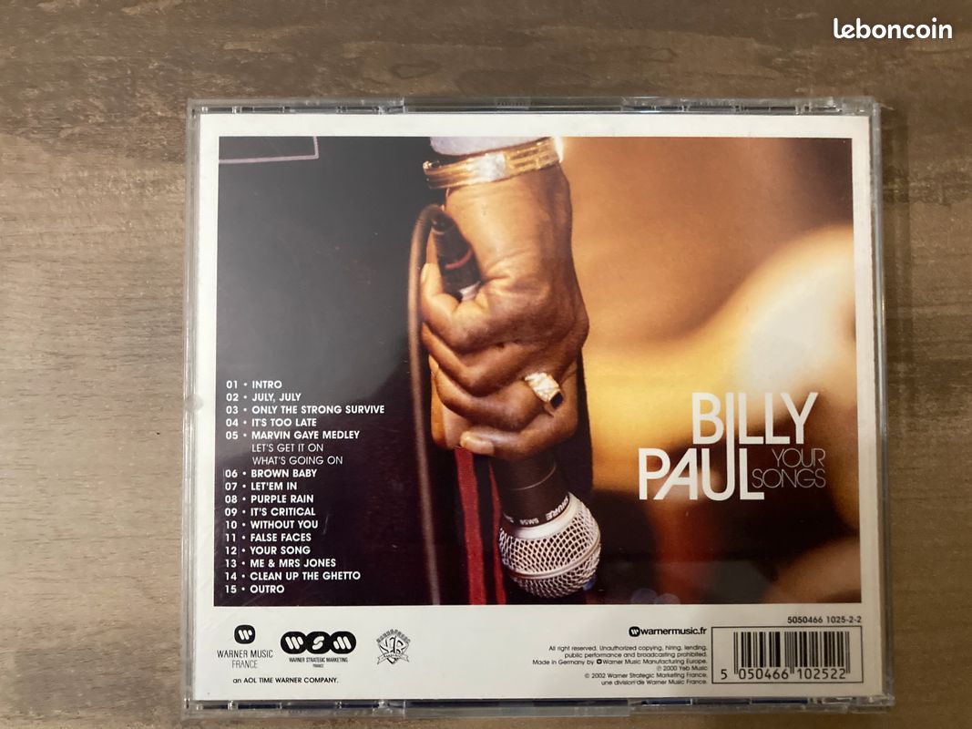 Billy Paul - Your songs (image 3)