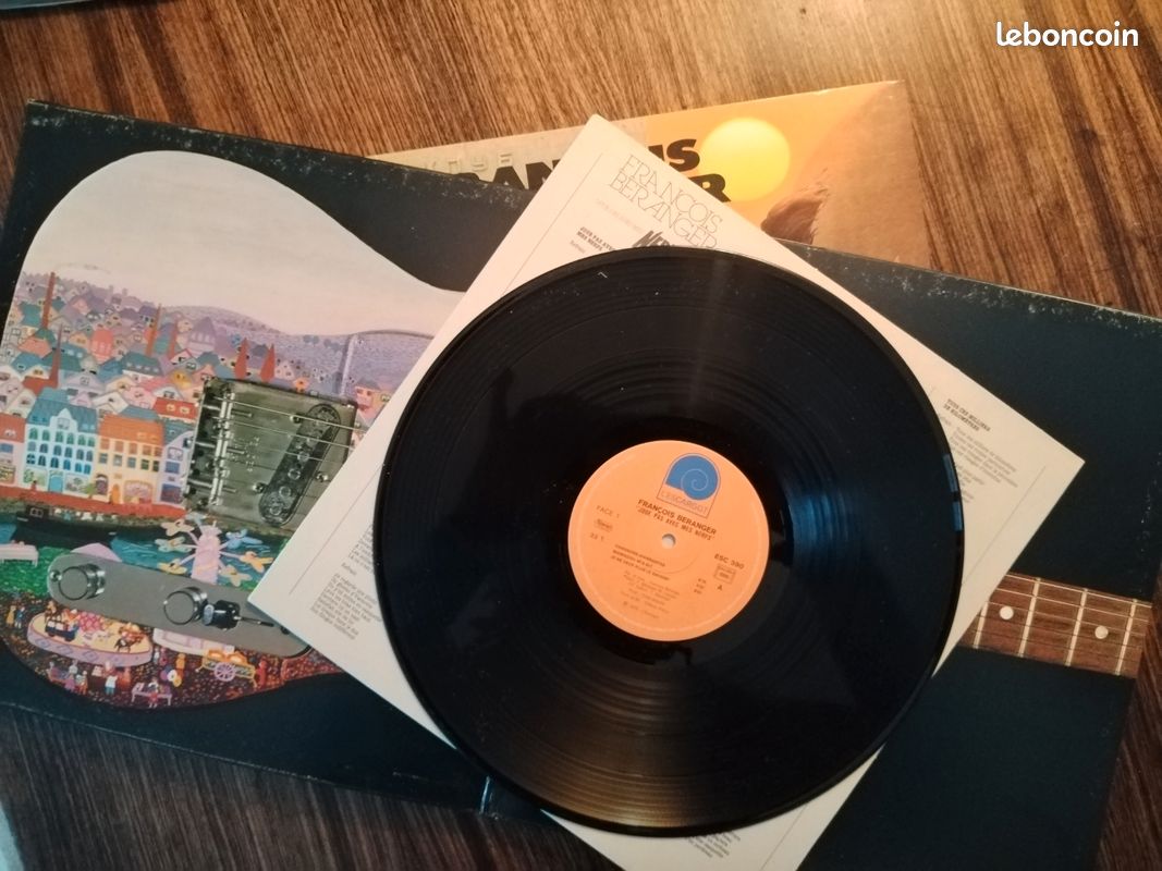 François Beranger 2 albums vinyles excellent état (image 4)