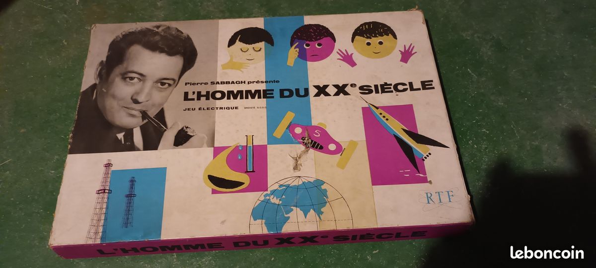 Ancien jeu de société l'Homme du XX ème siècle (image 1)