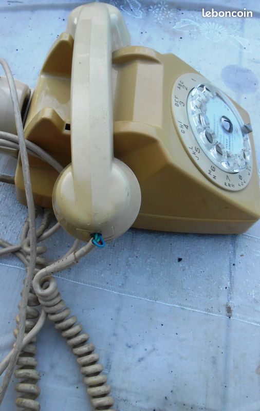 Ancien Téléphone à cadran S.63 (vic) (image 6)
