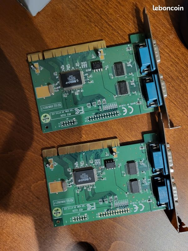Adapteur Pci (Port RS232 DB9) KOUWELL KEC 222N (image 2)