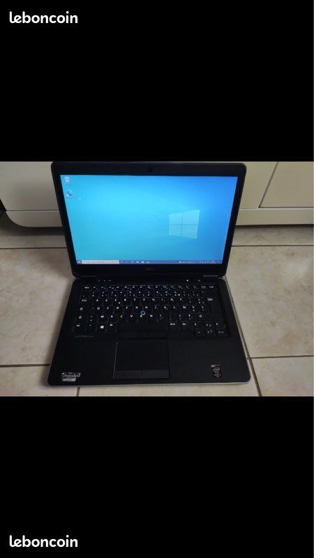 Dell ultrabook Core i5 16go ssd 740Go Clavier Éclairé Ultra Rapide+office (image 1)
