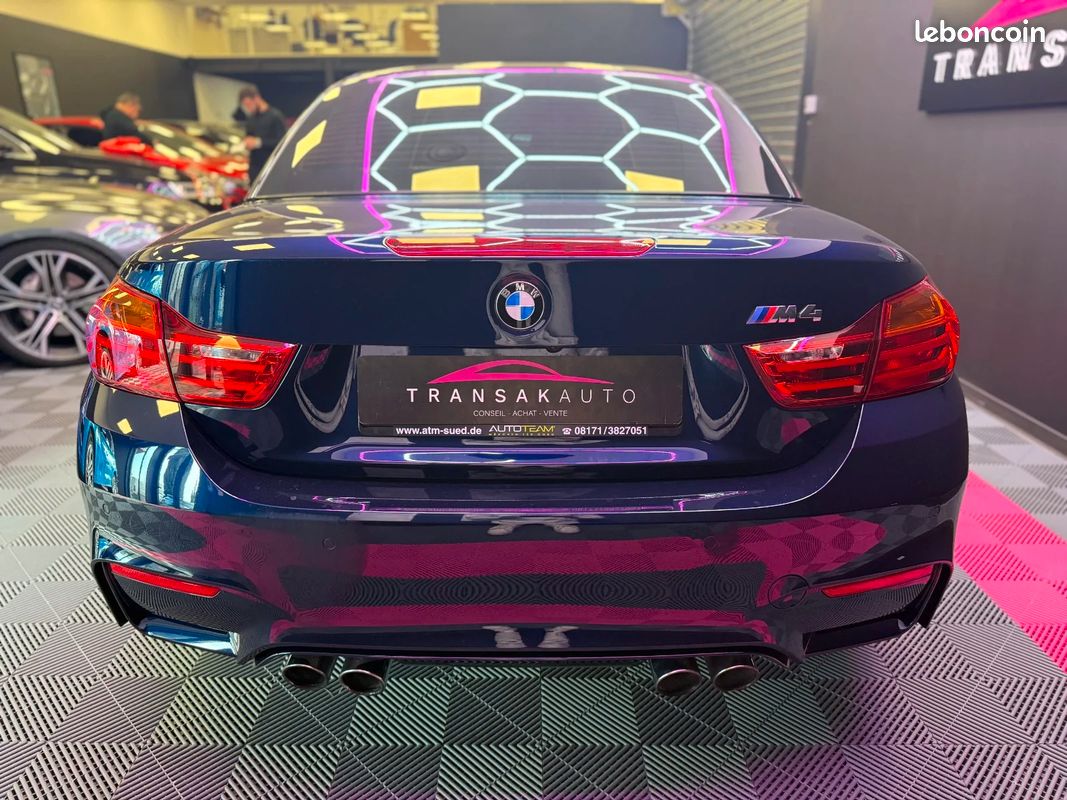 BMW M4 CABRIOLET F83 431 ch M DKG7 - HISTORIQUE COMPLET BMW - PAS DE MALUS (image 4)