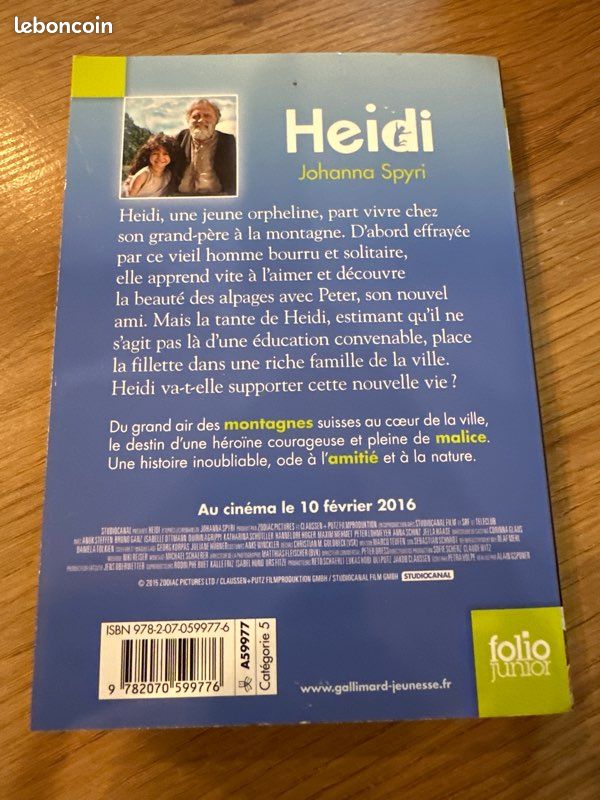 Heidi - Johanna Spyri • folio junior (image 2)
