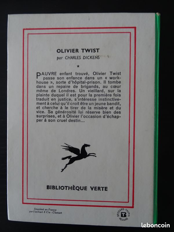 Lot 4 romans jeunesse Bibliotheque Verte (image 5)