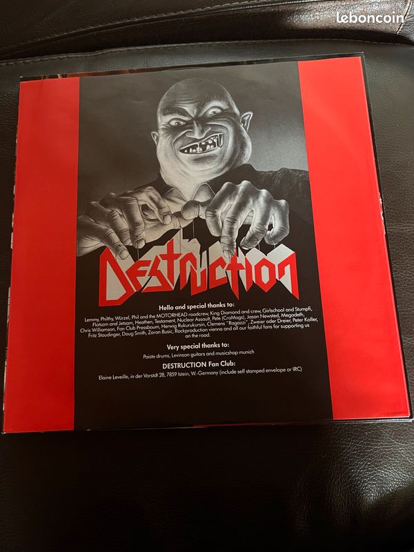 Vinyle Destruction « Live without sence » (image 4)