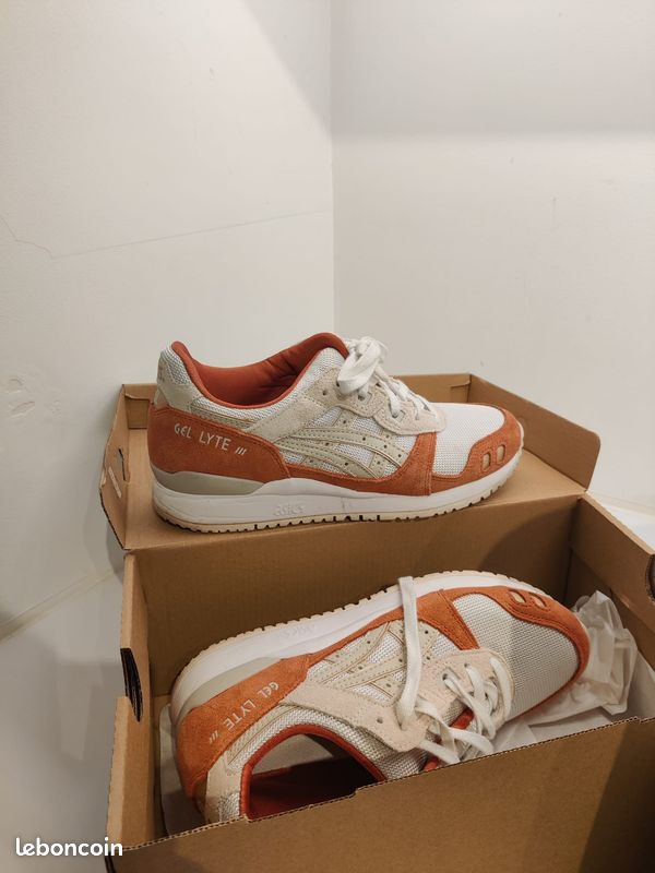 HOT Asics Baskets H7y0l Asics Baskets Asics Gel Lyte Saumon